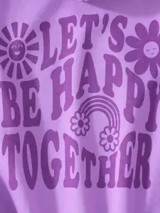 INCLUD Girls Printed Hooded Sweatshirt