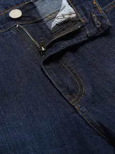 The Roadster Lifestyle Co Women Cotton High-Rise Cropped Stretchable Jeans