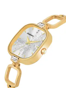 DressBerry Women Embellished Dial & Bracelet Style Straps Analogue Watch HOBDB-255-GD