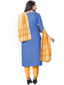 Maroosh Dyed Unstitched Dress Material