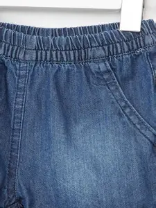 Juniors by Babyshop Girls Mid-Rise Above Knee Denim Shorts