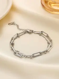 MYKI Stainless Steel Wraparound Bracelet