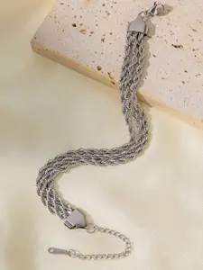 MYKI Stainless Steel Wraparound Bracelet