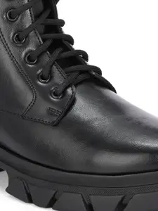 The Roadster Lifestyle Co Round Toe Laced Up Boots