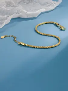 MYKI Women Gold-Plated Wraparound Bracelet