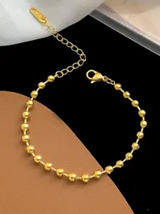 MYKI Gold-Plated Stainless Steel Wraparound Bracelet