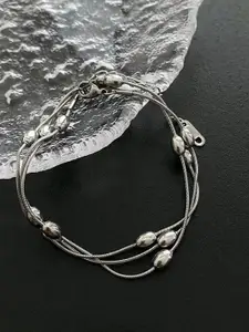 MYKI Stainless Steel Wraparound Bracelet