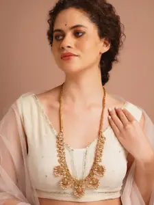 JAYPORE Artificial Stones Studded Necklace