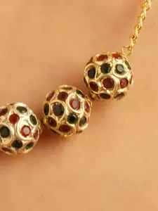 JAYPORE Stone Studded Necklace