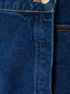 Koton Women Pure Cotton A-Line Casual Mini Skirt