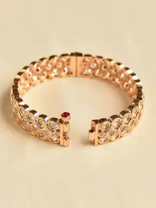 JAYPORE Kundan Studded Bangle