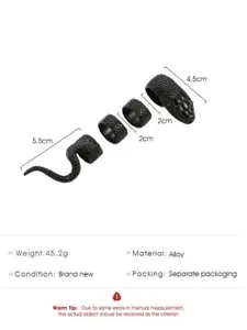 YU FASHIONS Set Of 4 Finger Rings