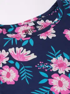 Nite Flite Girls Pure Cotton Printed Nightdress