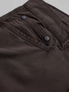 Snitch Men Smart Slim Fit Mid-Rise Stretchable Jeans