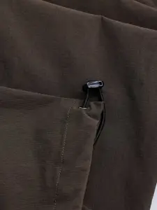 Snitch Men Slouchy Loose Fit Mid-Rise Cargos Trousers