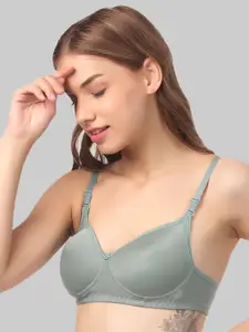 Designer Bugs Women All Day Comfort Medium Coverage Seamless T-shirt Bra