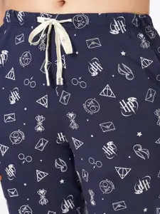 Dreamz by Pantaloons Women Printed Mid-Rise Cotton Lounge Pants