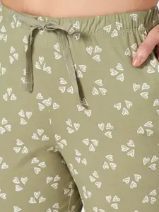 Dreamz by Pantaloons Women Printed Pure Cotton Lounge Pants