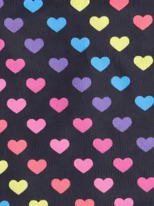 taffykids Girls Conversational Printed Halter Neck Crop Top With Skirt