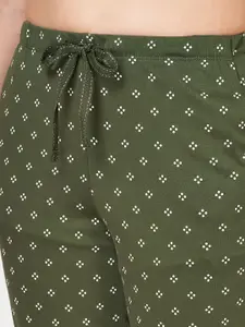 Dreamz by Pantaloons Women Printed Pure Cotton Lounge Pants