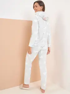 Sweet Dreams Women Printed Night suit