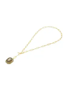 Isharya Brass Gold-Plated Necklace