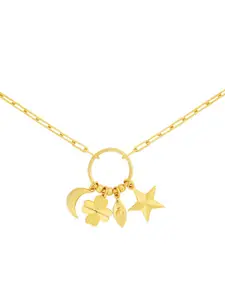 Isharya Brass Gold-Plated Necklace