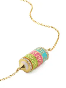 Isharya Brass Gold-Plated Necklace