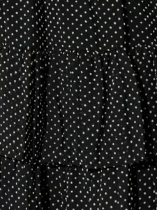 Koton Printed Tiered Mini Skirt