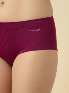 Van Heusen Women Solid Mid Rise Modal Hipster Panty