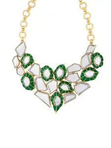 Isharya Brass Gold-Plated Necklace