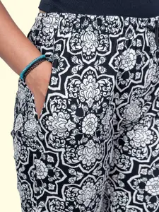 Kryptic Relaxed-Fit Pure Cotton Straight-Leg Lounge Pants