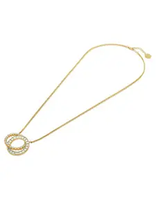 Isharya Brass Gold-Plated Necklace
