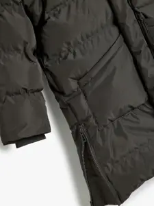 Koton Boys Long Sleeve Hooded Puffer Jacket