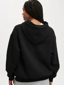 CLAFOUTIS Women Printed Hooded Sweatshirt