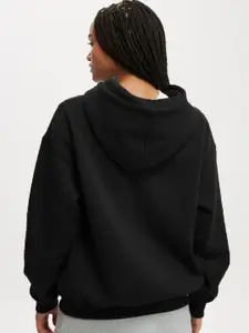 CLAFOUTIS Women Printed Long Sleeves Hooded Sweatshirt