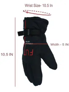 Alexvyan Men Patterned Winter Gloves