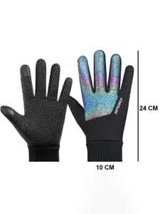 Alexvyan Women Patterned Winter Gloves