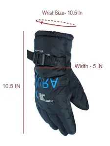 Alexvyan Men Patterned Winter Gloves