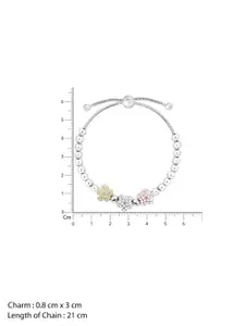 TOUCH925 Silver Wraparound Bracelet