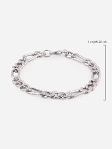 The Bro Code Men Set Of 2 Silver-Plated Wraparound Bracelet