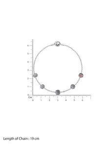 TOUCH925 Silver Charm Bracelet