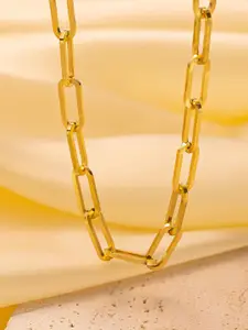 MYKI Gold-Plated Stainless Steel Necklace