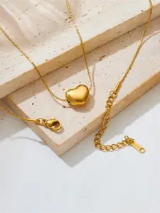 MYKI Gold-Plated Quirky Pendants with Chains