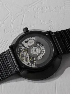 CIGA Design Men Dial & Stainless Steel Straps Analogue Automatic Motion Powered Watch M021-BLBL-W13