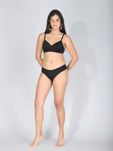 StyFun Women Pack of 3 Seamless Full Coverage Lightly Padded Bra