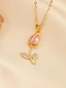 MYKI Gold-Plated Quirky Pendants with Chains