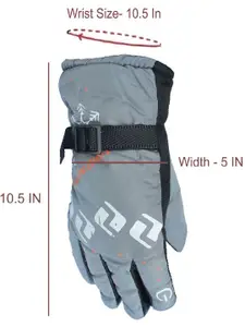 Alexvyan Men Patterned Winter Gloves