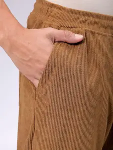 The Indian Garage Co Men Loose Fit Joggers Trousers