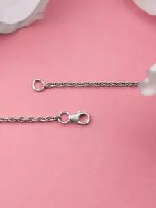 Shyle 925 Sterling Silver Essence Scintillating Flower Pendant Chain